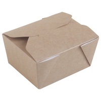 Fold box paper containers with custom logo