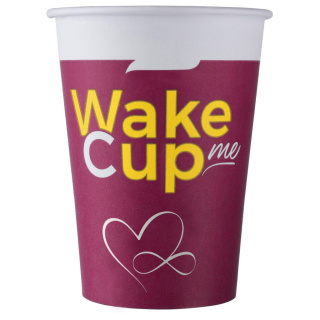 HB70-210-1196 Papierbecher "Wake Me Cup" 200 ml