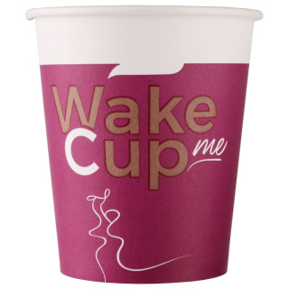 HB80-280-0737 Papierbecher "Wake Me Cup" 250 ml