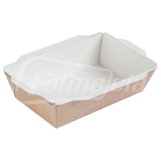 BOX800 Lebensmittelbehälter aus Papier 800 ml