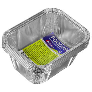 R136G-5FDN Aluminum container set 114x89х42 mm