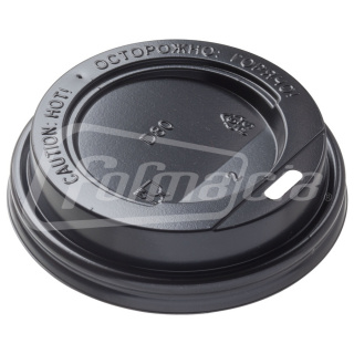 CH-80B-А Papierbecher Deckel 80 mm, schwarz