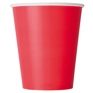 HB80-280-0496 Papierbecher "Formacia Red" 250&nbsp;ml