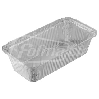 R14L Klassische aluminium container 220x120, 180x78, h 53 mm