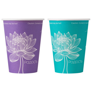HB90-430-109903 Papierbecher "Lotus" 12 oz (300&nbsp;ml)