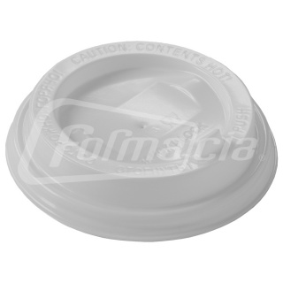 CH-90FW-K Papierbecher Deckel 90 mm, weiß