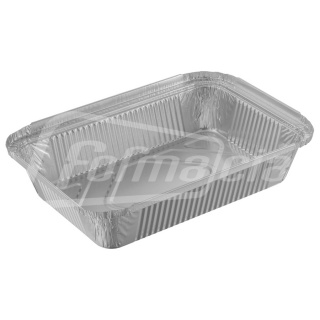 R1L Klassische aluminium container 212x147, 174x109, h40 mm