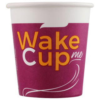 HB62-120-0733 Papierbecher "Wake Me Cup" 100 ml