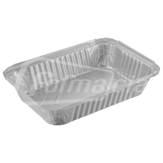 R84L Klassische aluminium container 218x154, 178x114, h38 mm