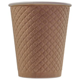 EM80-280-0367 Papierbecher "Waffle Kraft" 250&nbsp;ml