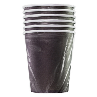 HB80-280-6-0458 Papierbecher "Formacia Black" 250&nbsp;ml